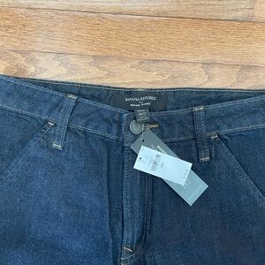 New with tags Banana Republic wide leg jeans size 2